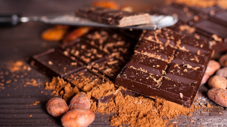 Manger du chocolat
