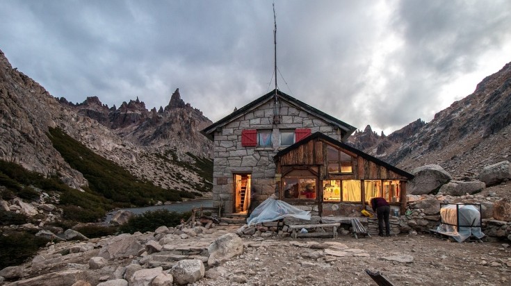 Randonnée vers le Refugio Frey