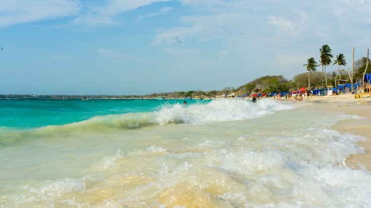 Playa Blanca, près de Carthagène des Indes
