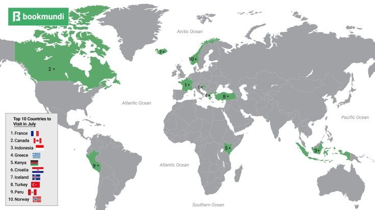 Paysage de montagnes en été dans les Amériques