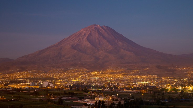 Le volcan El Misti