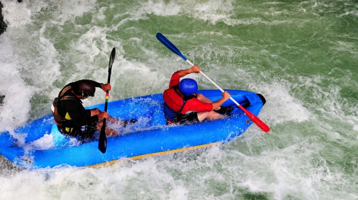 Le rafting