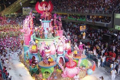 Ambiance de rue dans un quartier de Rio de Janeiro