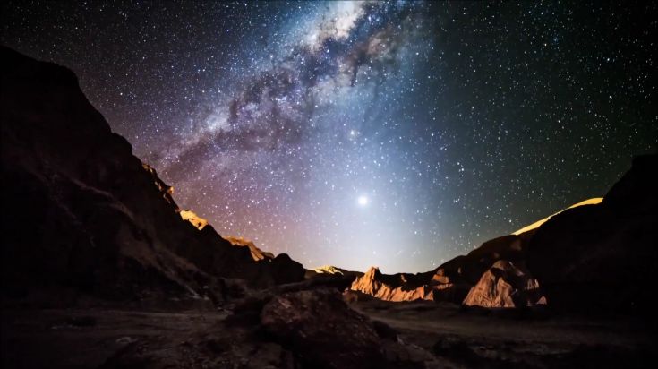 Paysage du désert d’Atacama, au Chili
