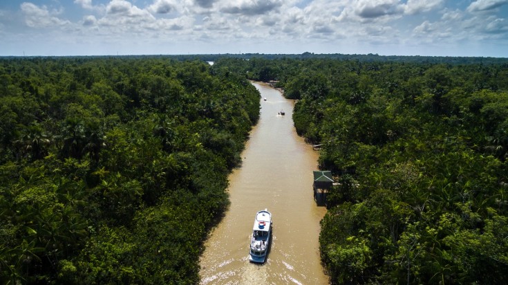Croisière sur les eaux