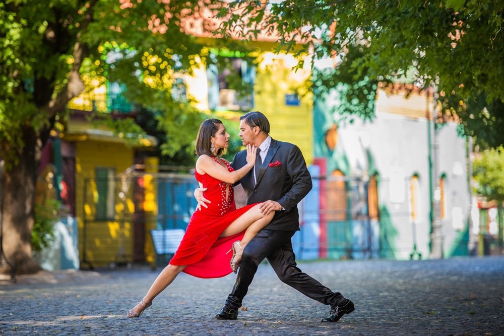 Danser le tango à Buenos Aires, Argentine