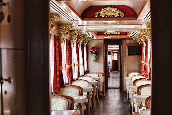 Locomotive d&rsquo;un train touristique en Équateur