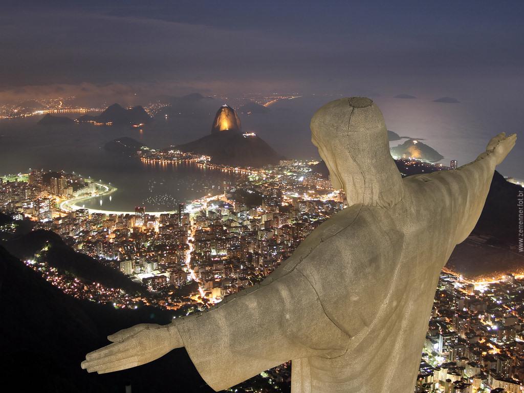 Pain de Sucre et baie de Guanabara à Rio