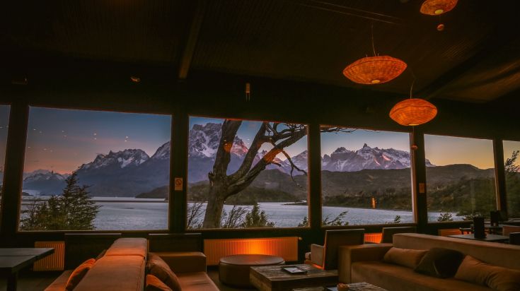 Hôtel face au lac Grey