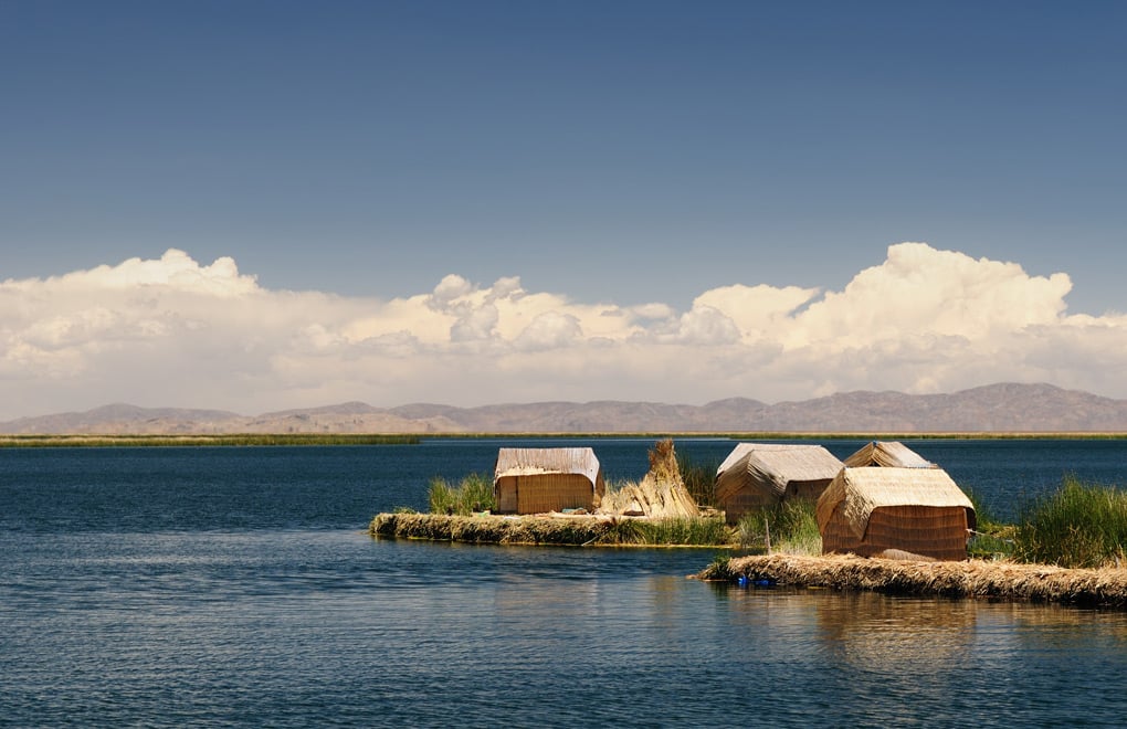 Lac Titicaca au Pérou : Les îles flottantes des Uros