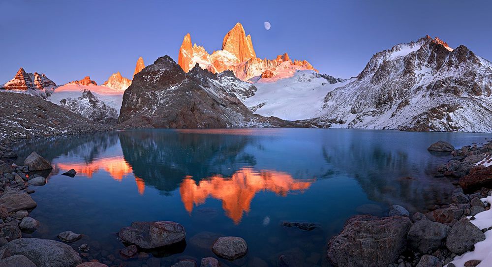 Paysage d’Amérique du Sud