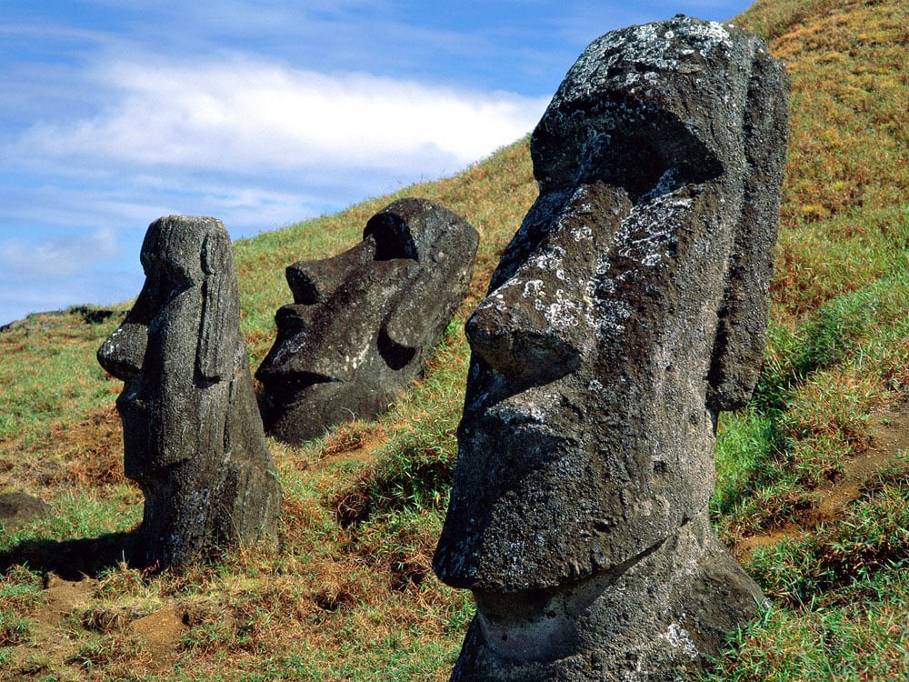 Illustration : Que sont les moai