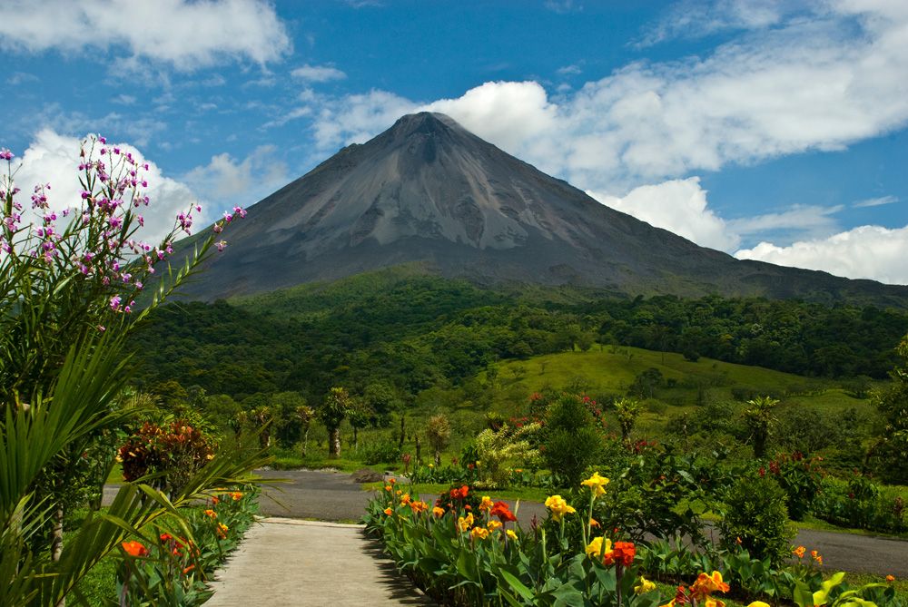 Illustration : Volcans au Costa Rica