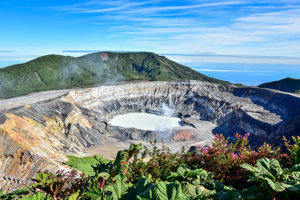 Illustration : Volcans au Costa Rica
