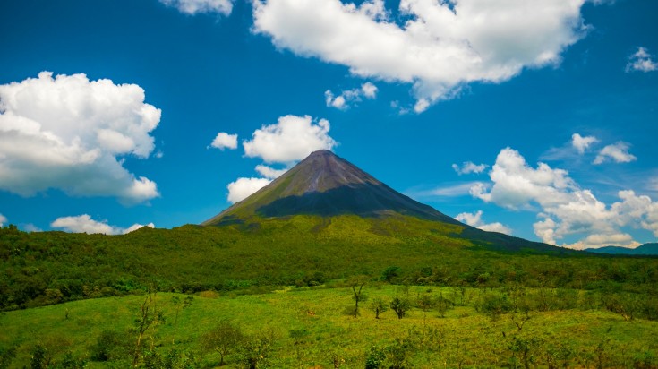 Le volcan Arenal et les sources chaudes