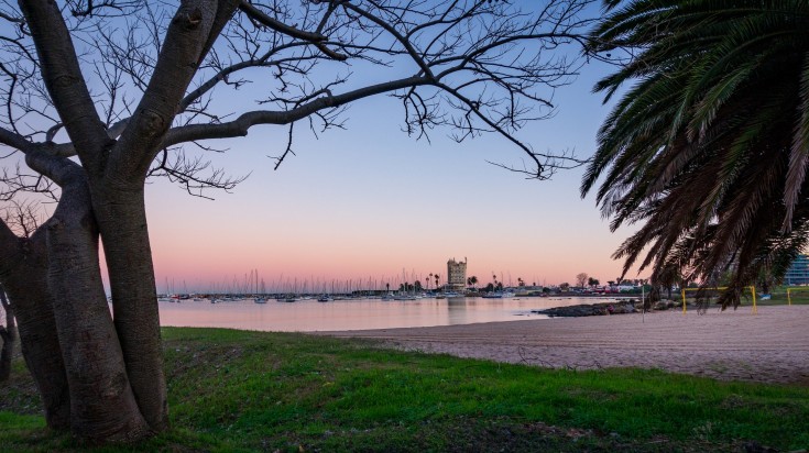 Côte de l’Uruguay au printemps