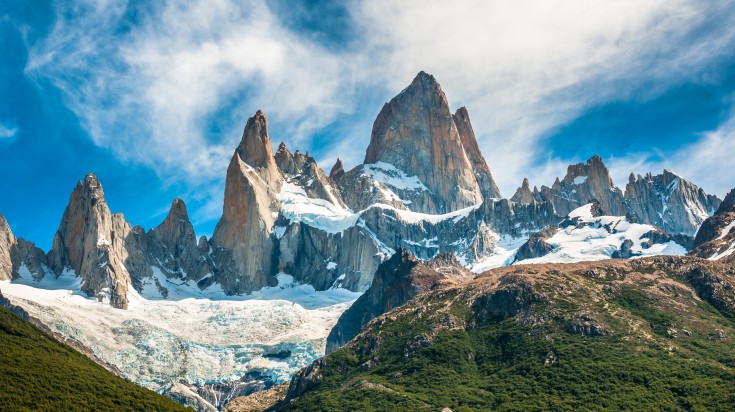 Forêt aux couleurs d’automne en Patagonie