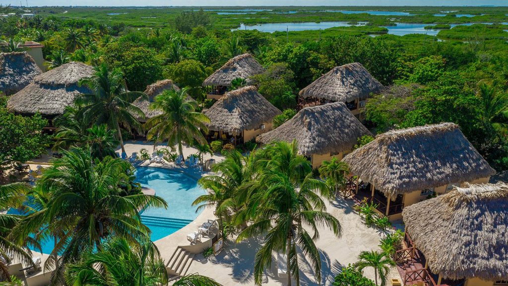 Lodge de la forêt tropicale du Belize