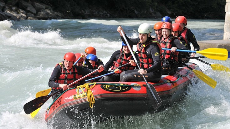 Rafting sur une rivière du Costa Rica