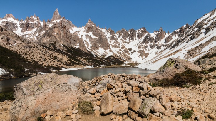 Randonnée vers le Refugio Frey en Patagonie