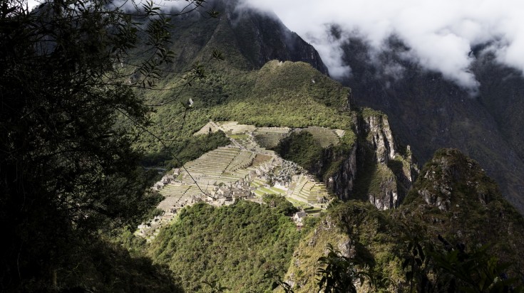 Vue du Machu Picchu depuis le Huayna Picchu