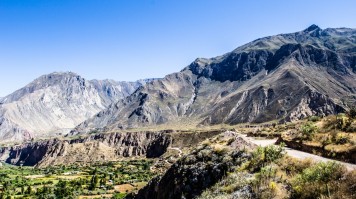 Canyon de Cotahuasi dans les Andes du sud du Pérou