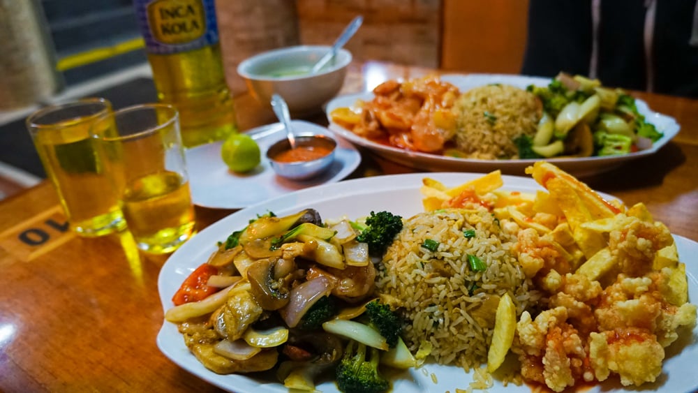 Plat de ceviche, spécialité de la cuisine de Lima au Pérou