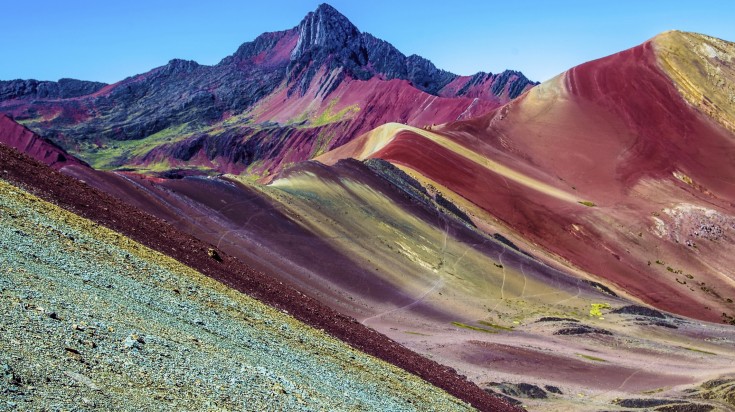 Machu Picchu et montagnes des Andes péruviennes