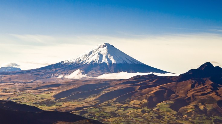 Volcan Cotopaxi en Équateur