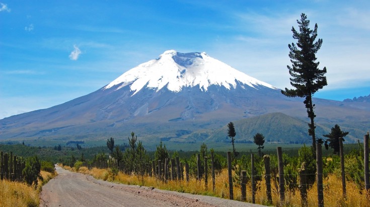 Volcan Cotopaxi en Équateur