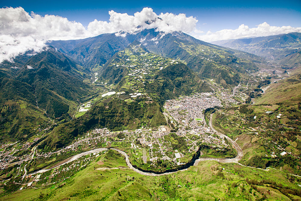 Train touristique dans les Andes en Équateur